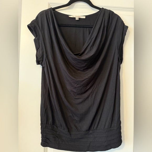 Studio M Black Cowl Neck Blouse - Picture 1 of 2